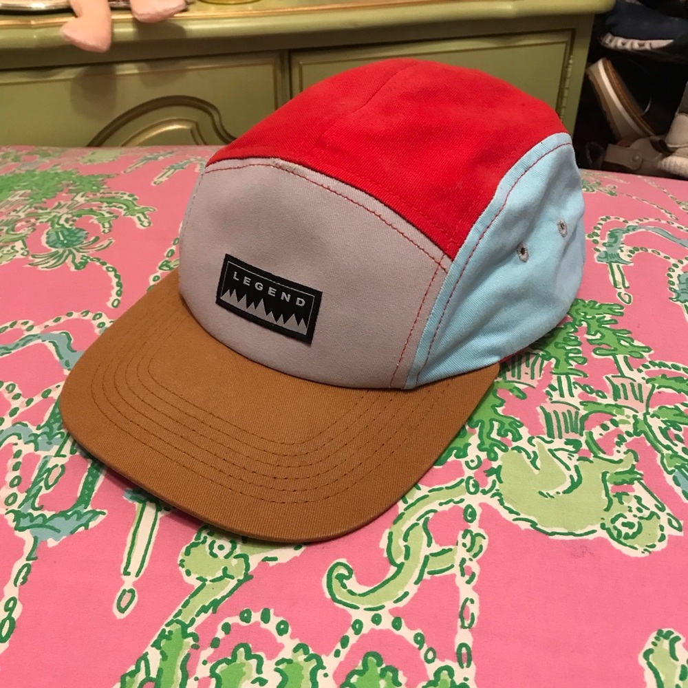 Legend Sanded Camper Five Panel Hat - image 1